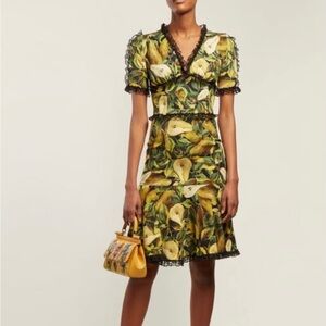 Dolce & Gabbana floral dress, Italy Size 44